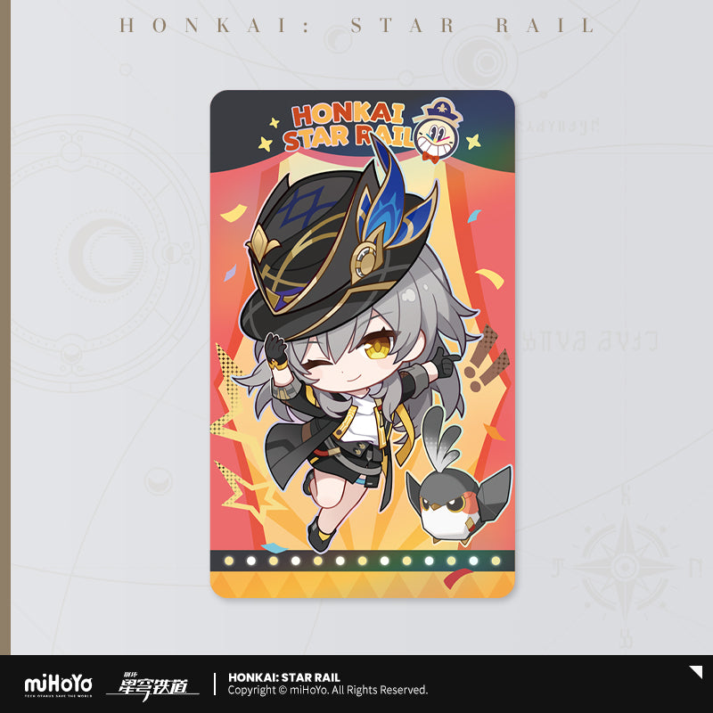 Honkai: Star Rail Chibi Laser Collectible Card Set Autumn Festival Series