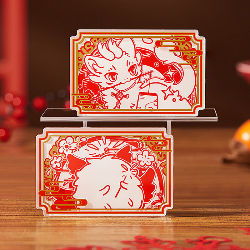 Fabulous Beasts Acrylic Fridge Magnet