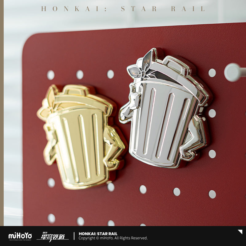 Honkai: Star Rail Metal Fridge Sticker Lordly Trashcan Series