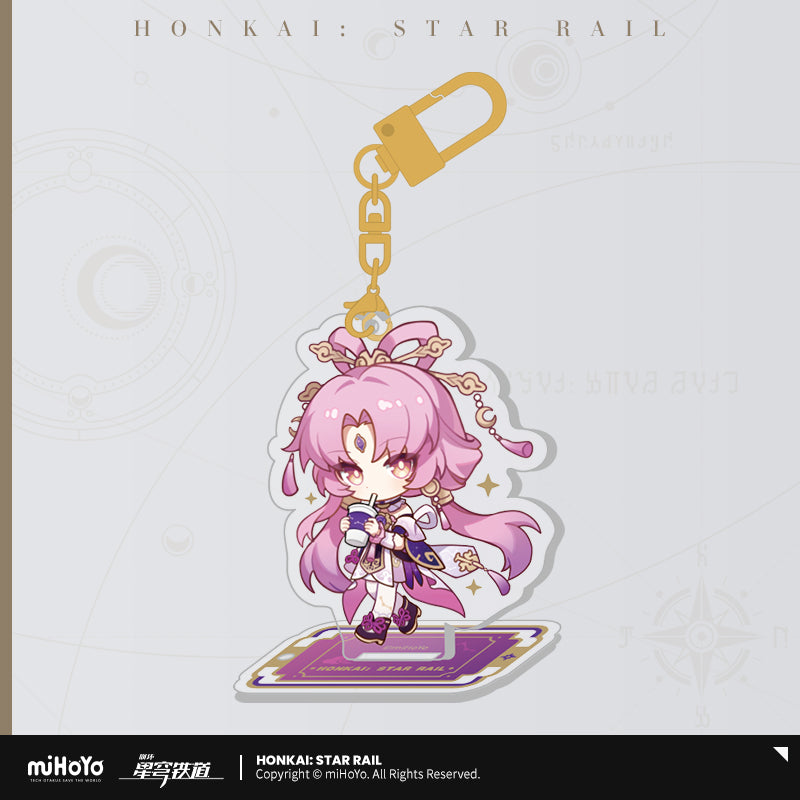 Honkai: Star Rail Chibi Acrylic Hanging Ornament Train Travel Series
