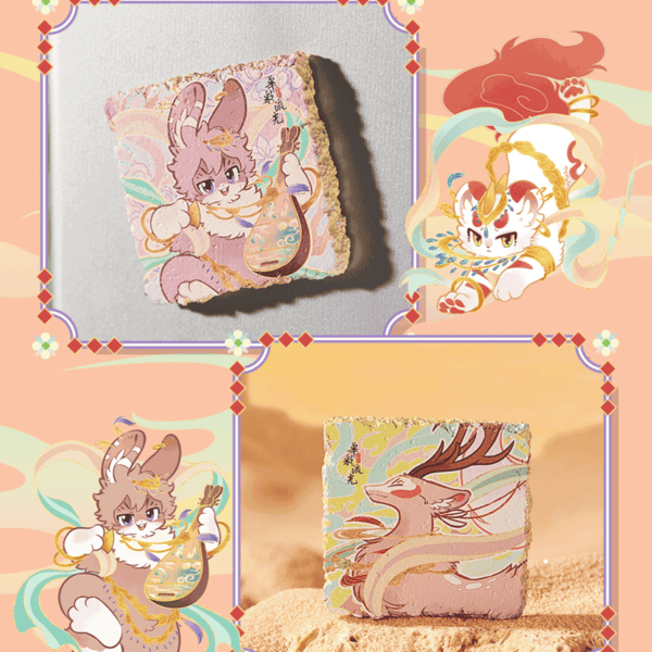 Fabulous Beasts Resin Refrigerator Magnet Blind Box