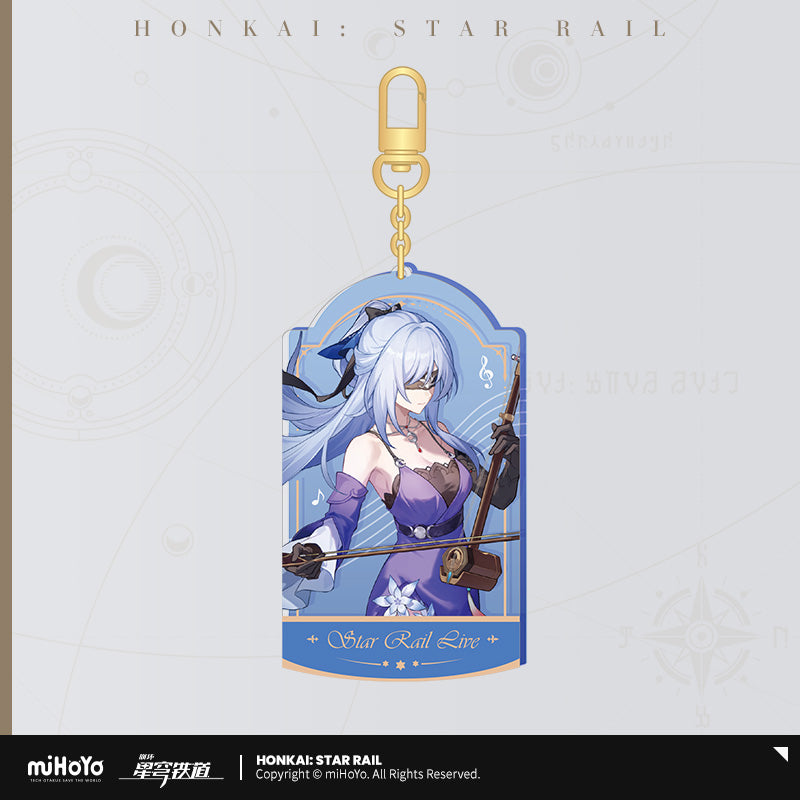 Honkai: Star Rail Acrylic Pendant Star Rail LIVE Series