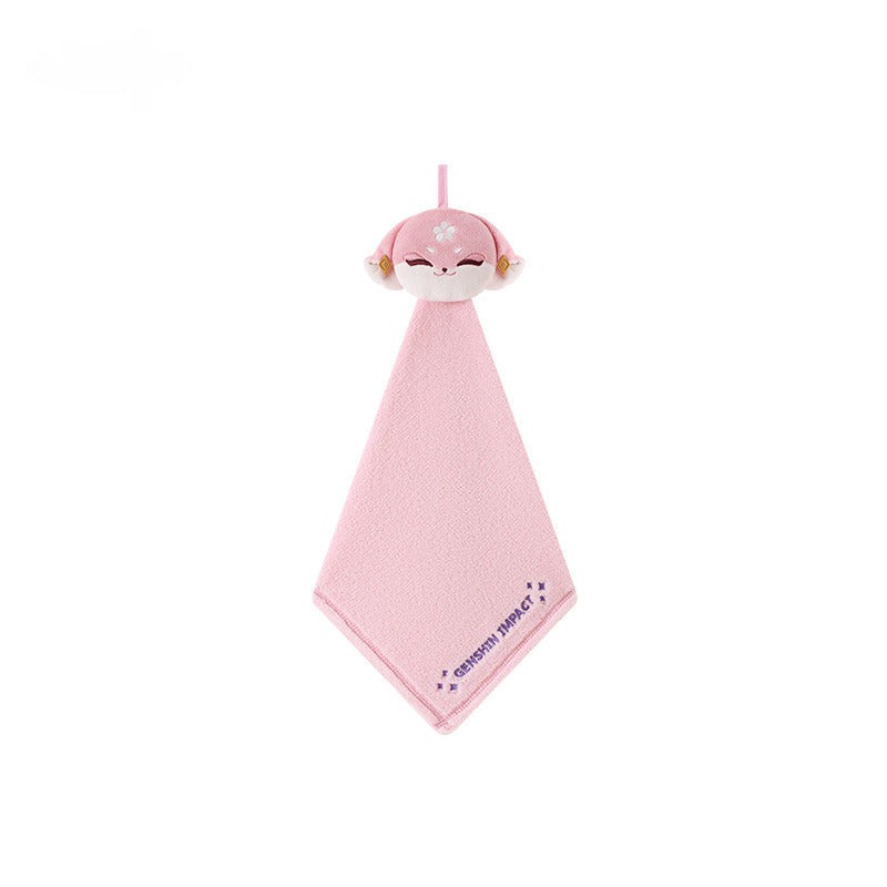 Genshin Impact Hanging Towel Teyvat Zoo Theme Series