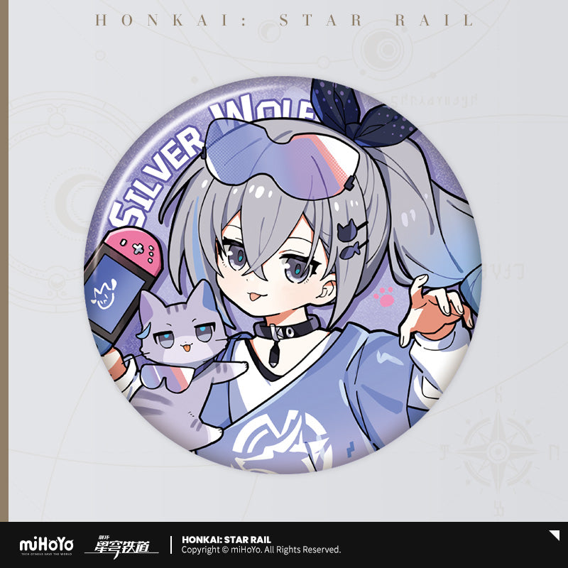 Honkai: Star Rail Badge Little Kitten Series