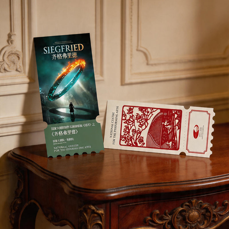 Siegfried Dragon Flame Quicksand Fridge Magnet