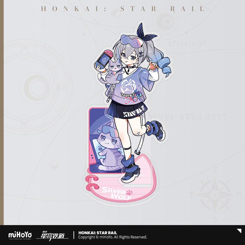 Honkai: Star Rail Acrylic Standee Little Kitten Series