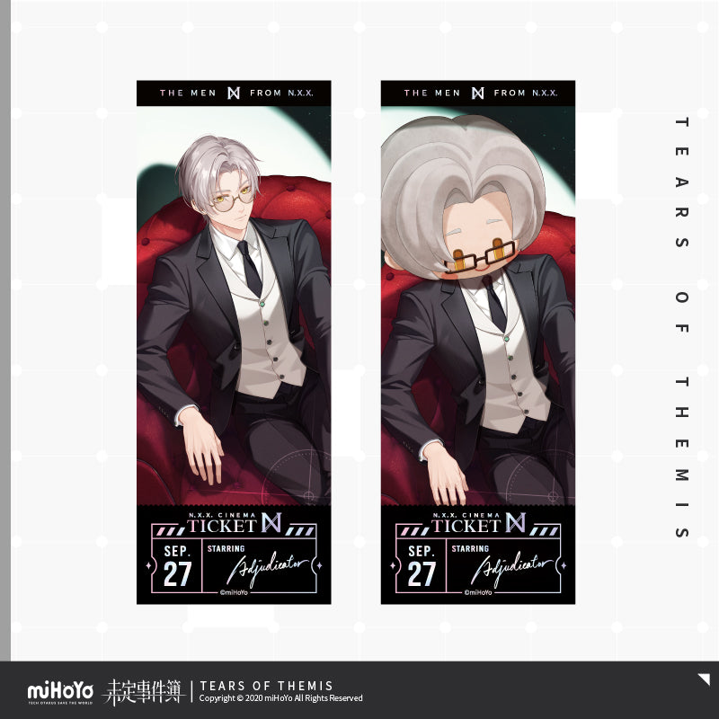 Tears of Themis Secrets of Heart-Stealing Laser Commemorative Ticket Set