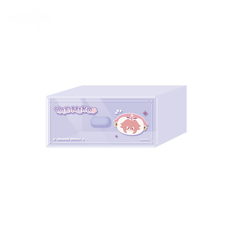 Genshin Impact Desktop Storage Box Teyvat Zoo Theme Series