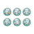 Genshin Impact Badge Colored Paper Keychain Folder Offline Store Series