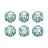 Genshin Impact Badge Colored Paper Keychain Folder Offline Store Series