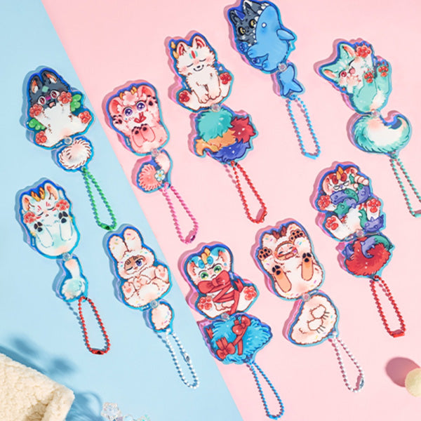 Fabulous Beasts Laser Acrylic Keychain Blind Box