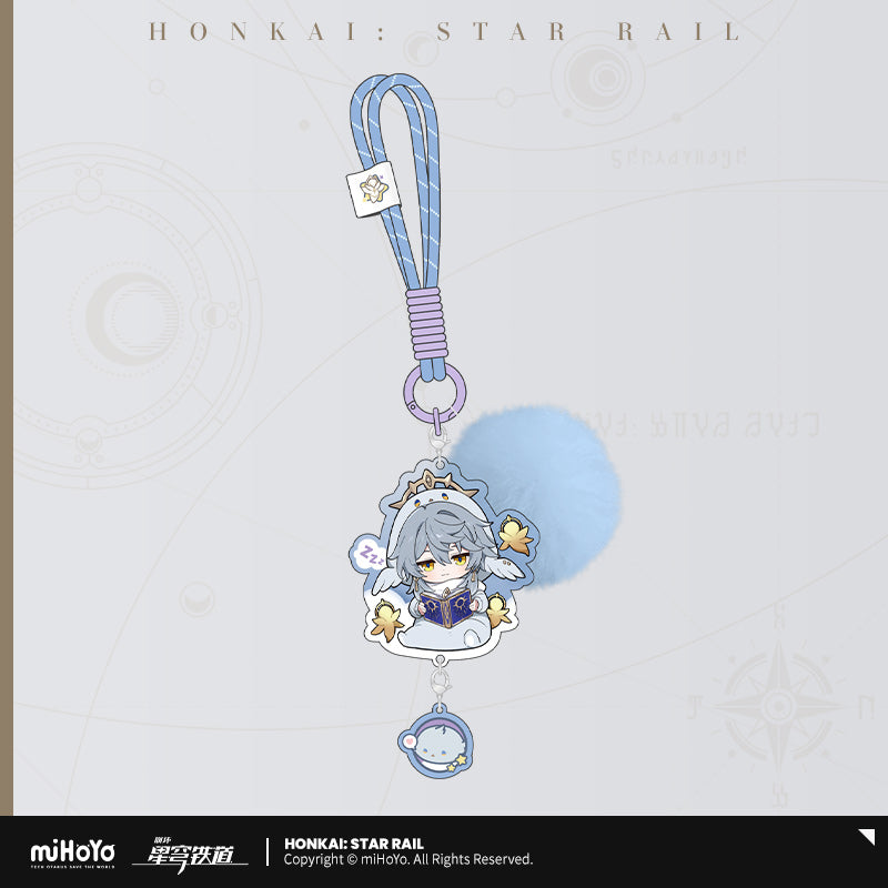 Honkai: Star Rail Chibi Acrylic Pendant Boys' Dormitory Series