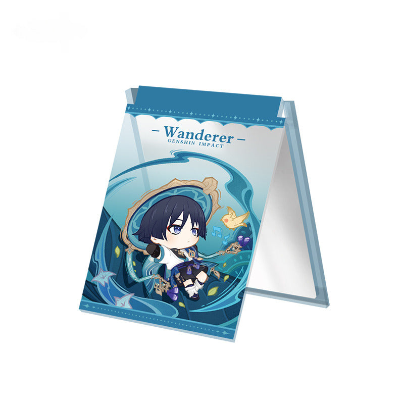 Genshin Impact Acrylic Folding Mirror Starlight Letter Series
