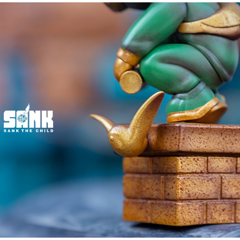 Sank Toy街頭藝人-青銅時代藝術玩具