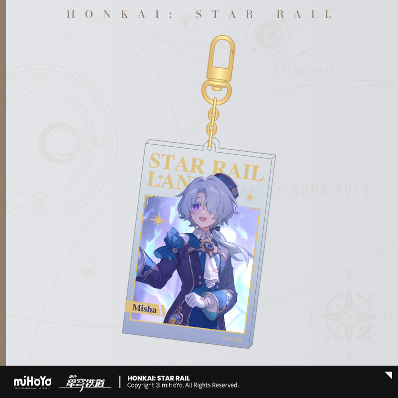 Honkai: Star Rail Acrylic Keychain Star Rail Land Series