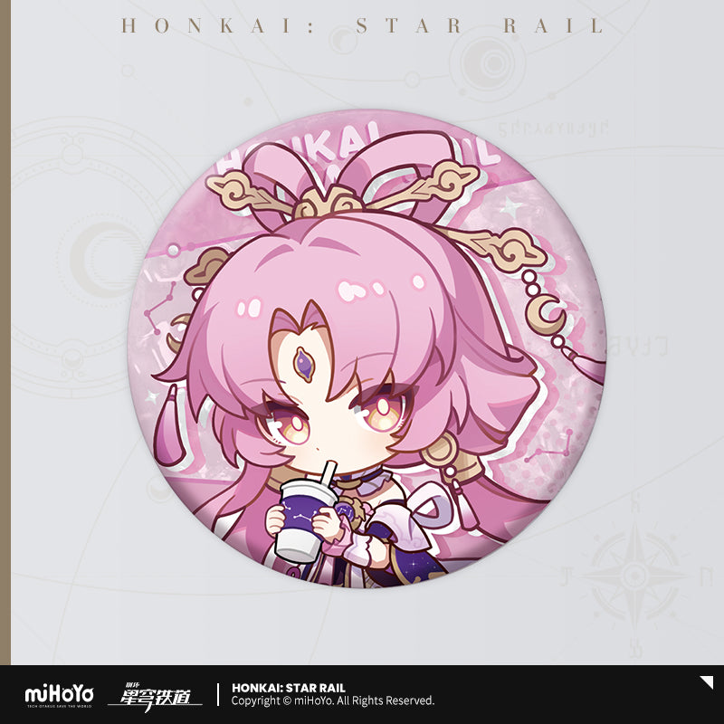 Honkai: Star Rail Chibi Badge Train Travel Series