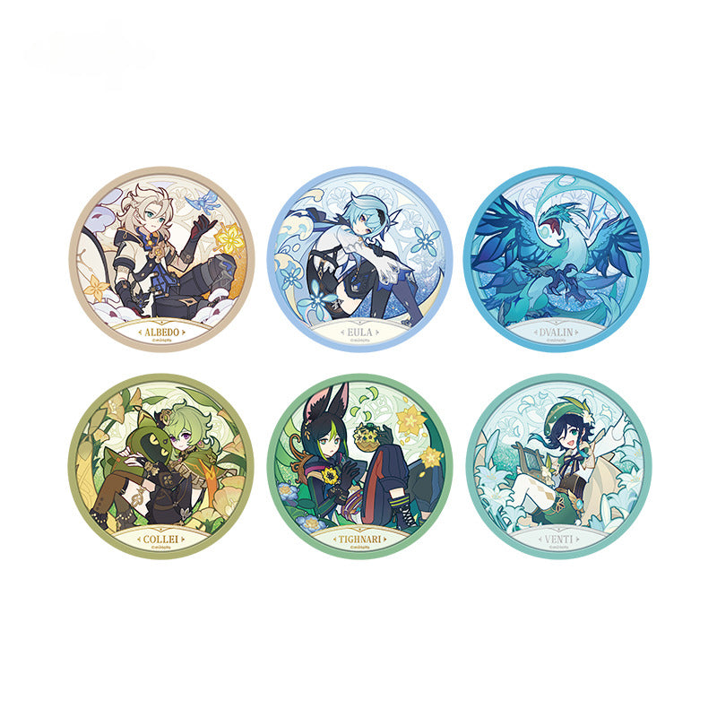 Genshin Impact Badge Windblume's Breath Theme