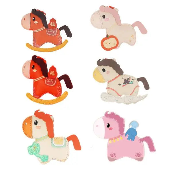 CCTV  Fortune Horse Leather Pendant Blind Box CPOP4U
