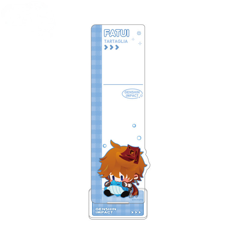 Genshin Impact Q Version Post-it Note Holder