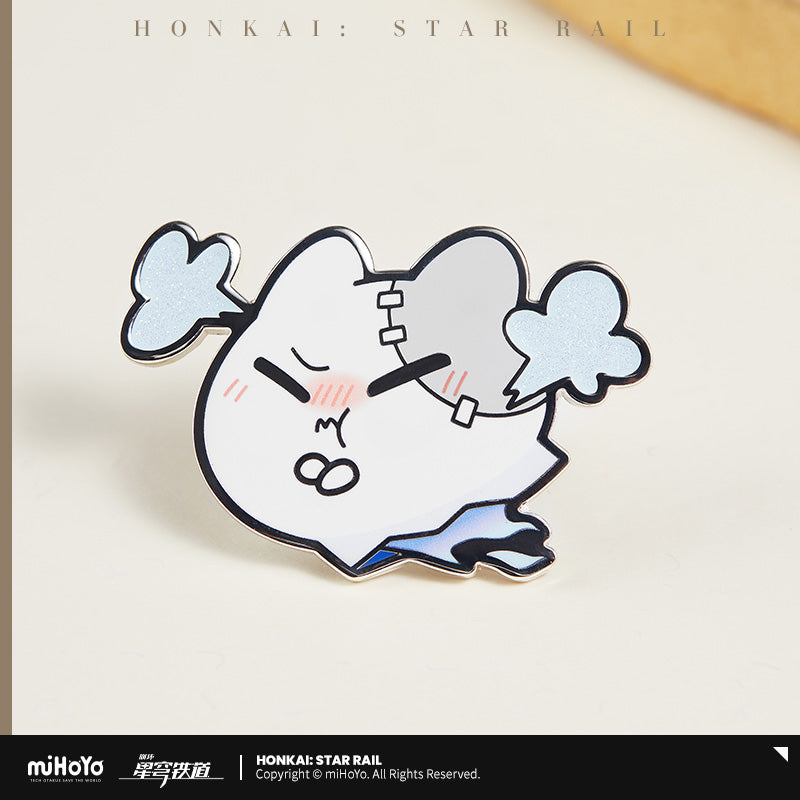 Honkai: Star Rail Wuwubo Metal Badge Wuwu Yixia Series