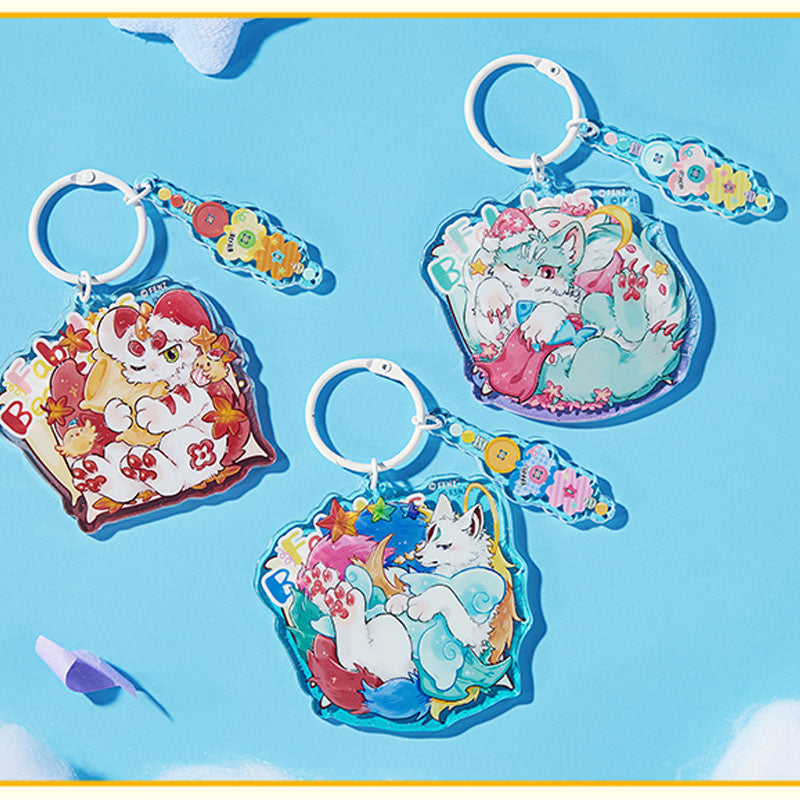 Fabulous Beasts Good Sleep Acrylic Pendant Blind Box