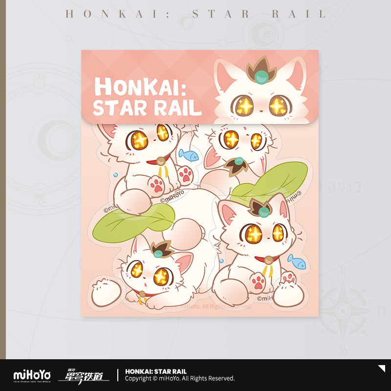 Honkai: Star Rail Irregular Carpet Little Cat Series