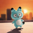 Prapesan Zenless Zone Zero Cat Plush Pendant Hollow Operasi Khas Seksyen 6