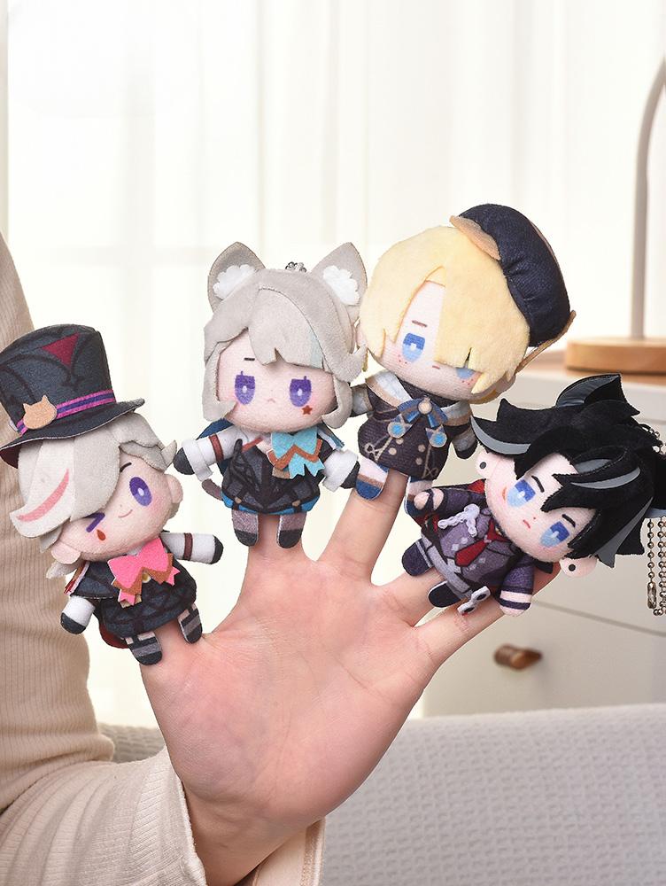 Genshin Impact Plush Finger Puppet Keychain