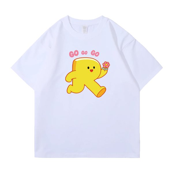 ZJSTV Keep Running S14 “R” Logo T-Shirt - White