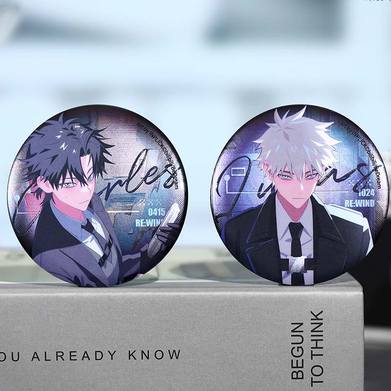 Link Click M.O.D RE:WIND Reflective Badge Blind Box