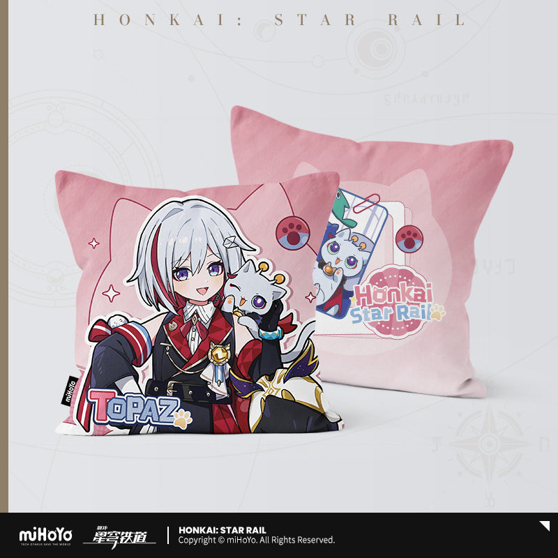 Honkai: Star Rail Square Pillow Little Kitten Series