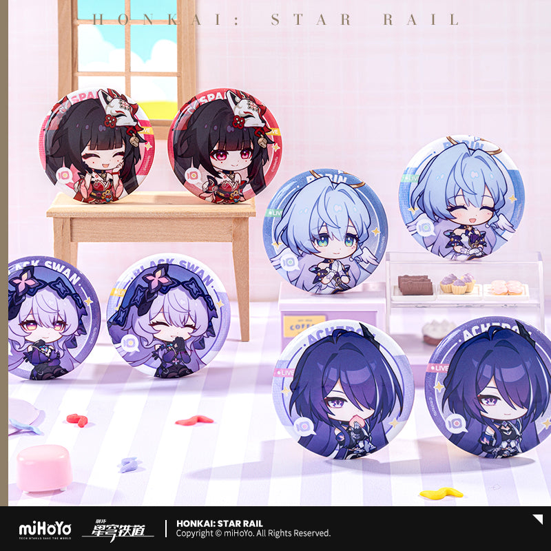 Honkai: Star Rail Badge Set Owlbert's Reception Room Series