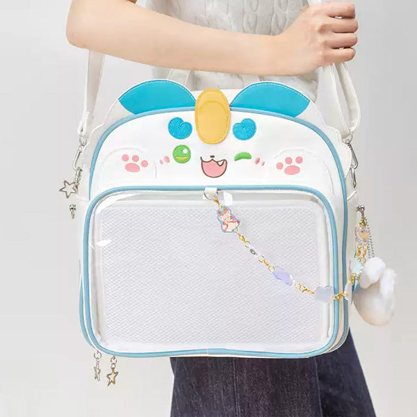 Fabulous Beasts Dual-purpose Bag Pipi Backpack PU Shoulder bag