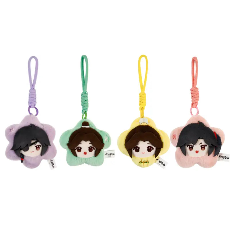 Pre-order Heaven Official's Blessing Flowers of the Four Seasons Plush Flower Pendant