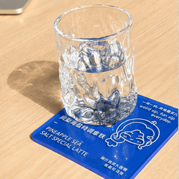 ZJSTV Keep Running Benben Signature Drink Coaster