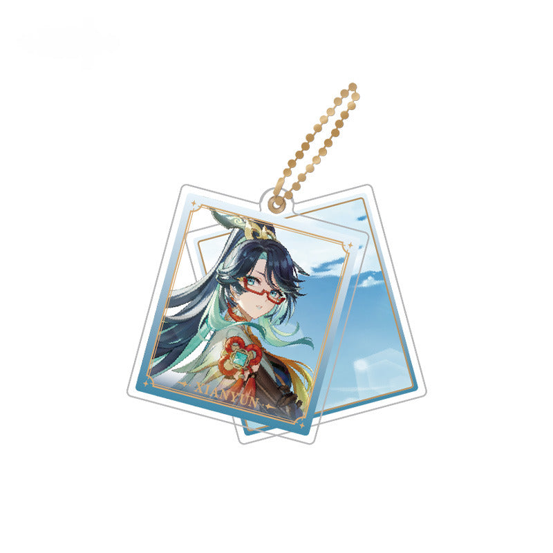 Genshin Impact Double Panel Acrylic Pendant