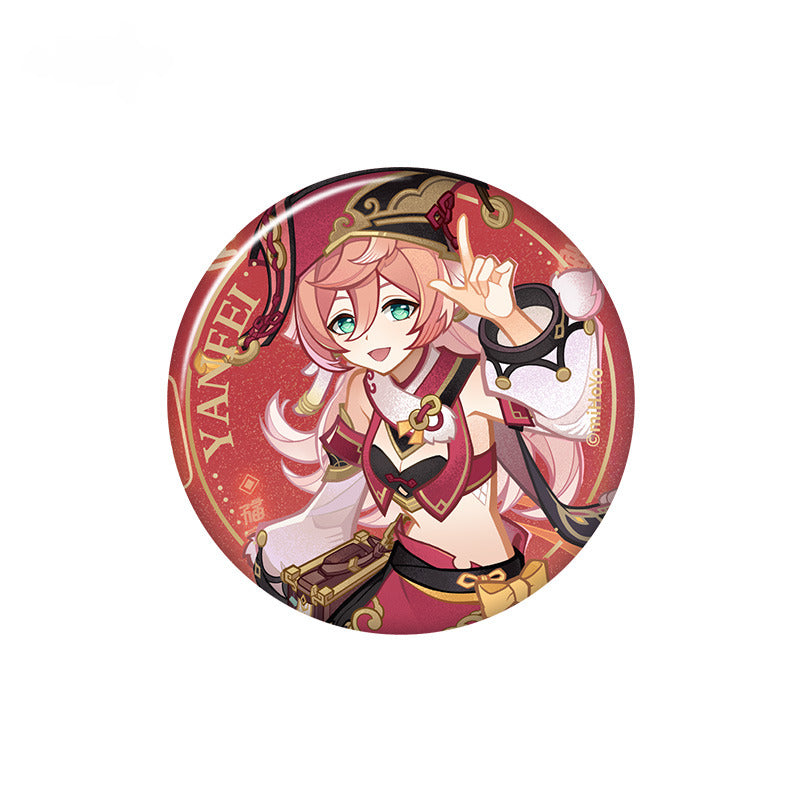 Genshin Impact Badge Genius Invokation TCG Tournament Series