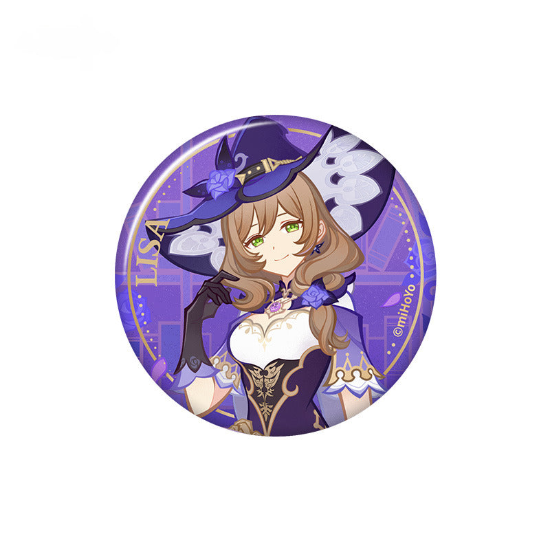 Genshin Impact Badge Genius Invokation TCG Tournament Series