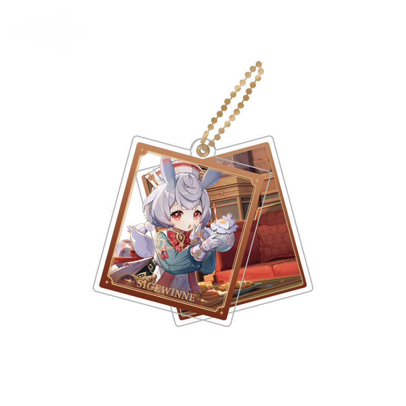 Genshin Impact Double Panel Acrylic Pendant