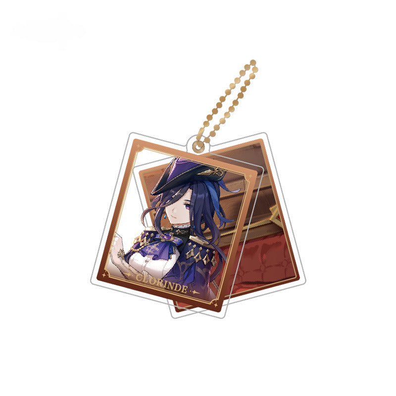 Genshin Impact Double Panel Acrylic Pendant