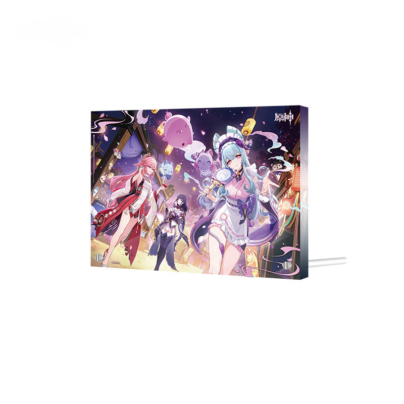 Genshin Impact Thick Acrylic Ornament