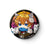 Genshin Impact Chibi Badges Halloween Themed
