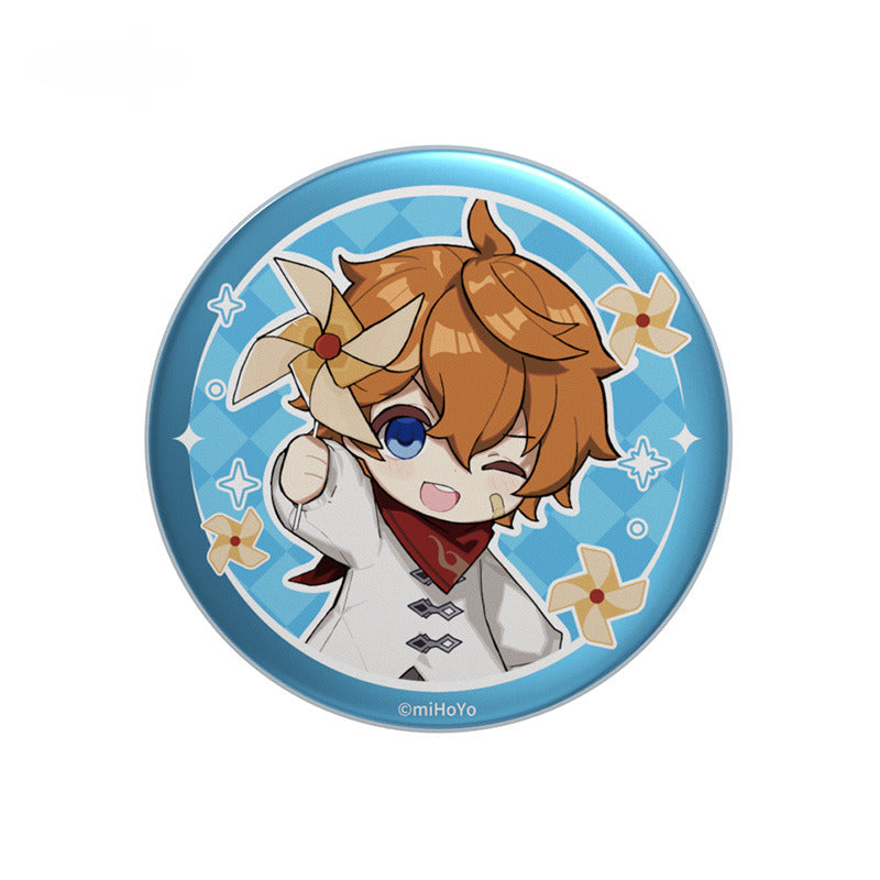 Genshin Impact Badge Childhood Dream and Treasure Theme