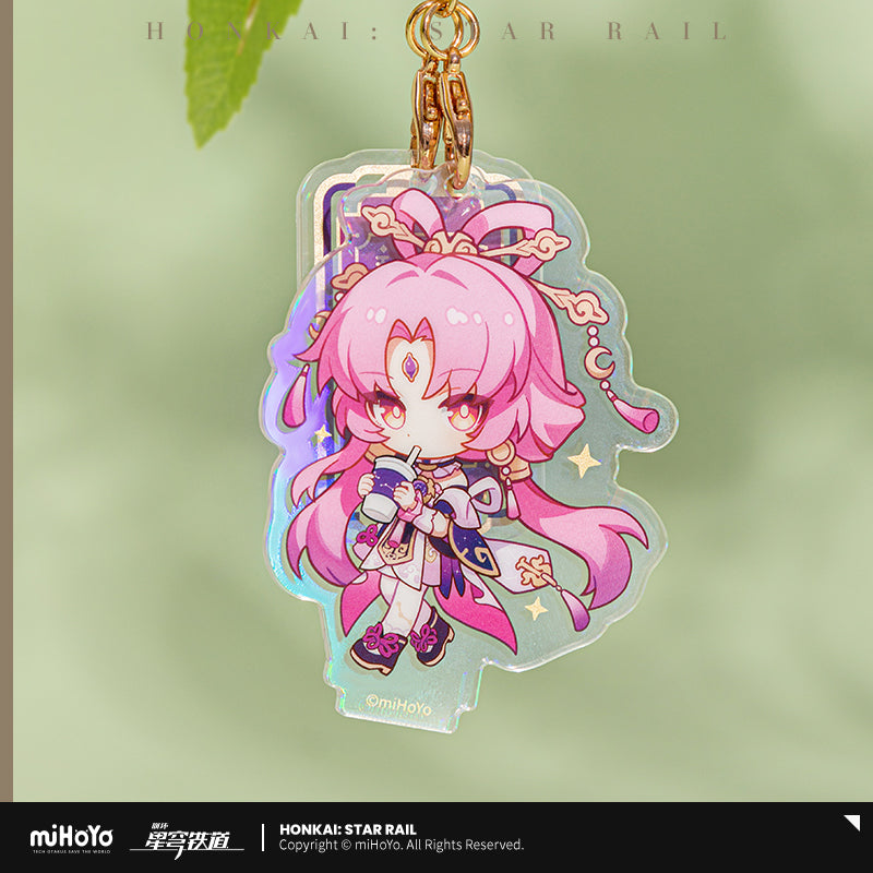 Honkai: Star Rail Chibi Acrylic Hanging Ornament Train Travel Series