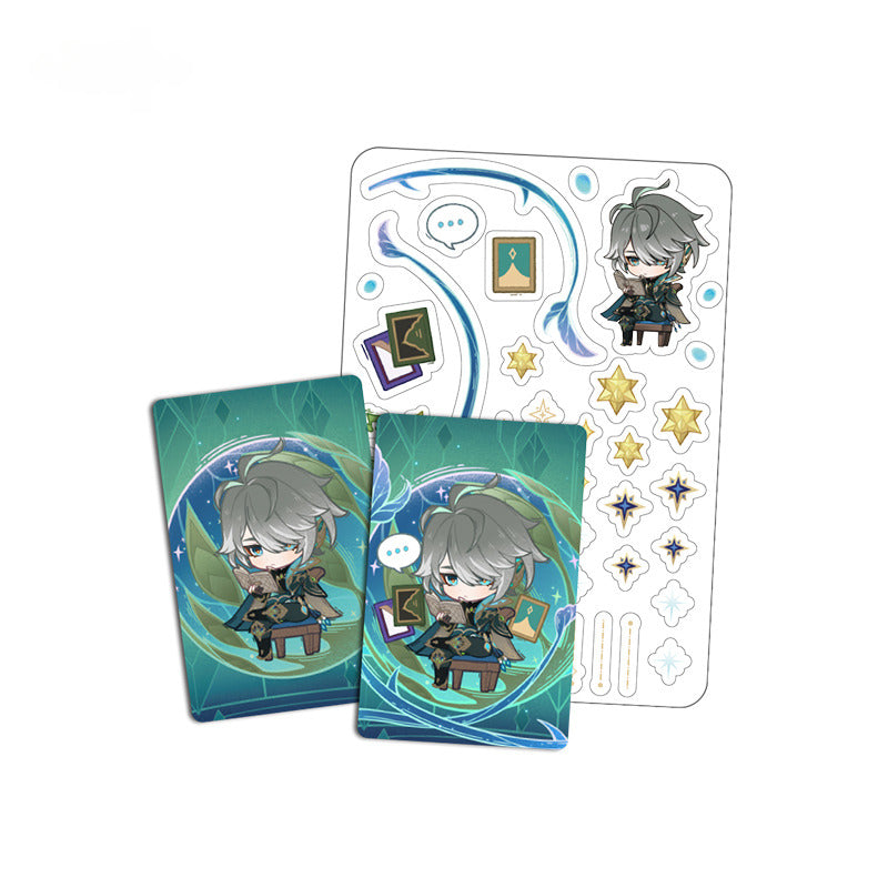 Genshin Impact Trading Card Set Starlight Letter Series