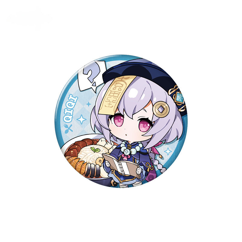 Genshin Impact Character Badge Yummy Party Theme