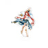 Genshin Impact Badges Pendant Standee Colored Paper Tower Summer Celebration Series