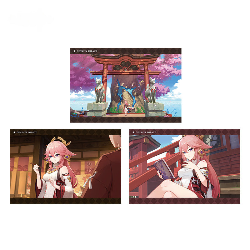 Genshin Impact Photo Card Album Character PV Series