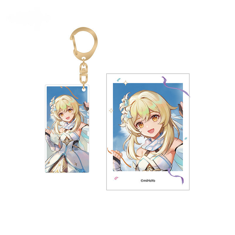 Genshin Impact Pendant Polaroid Set 2023 Celebration Gathering Series
