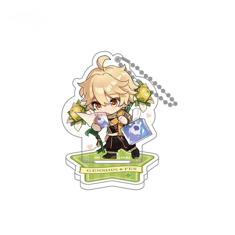 Genshin Impact Chibi Standee Pendant Joyous Reunion Series
